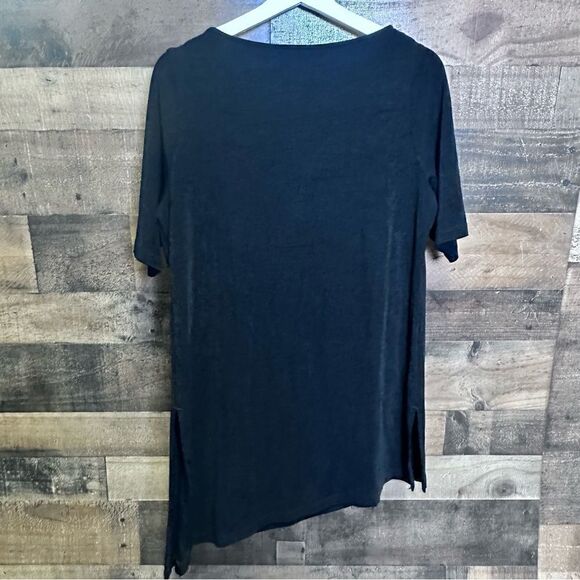 Chicos travelers skinny black cold shoulder to size 1 - Picture 7 of 8